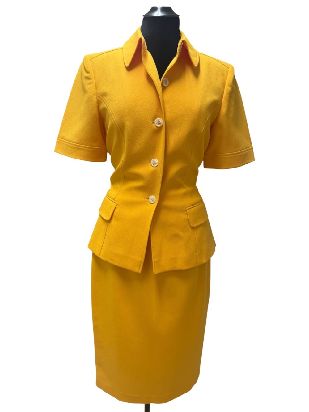 Vintage Short Sleeve Skirt Suit